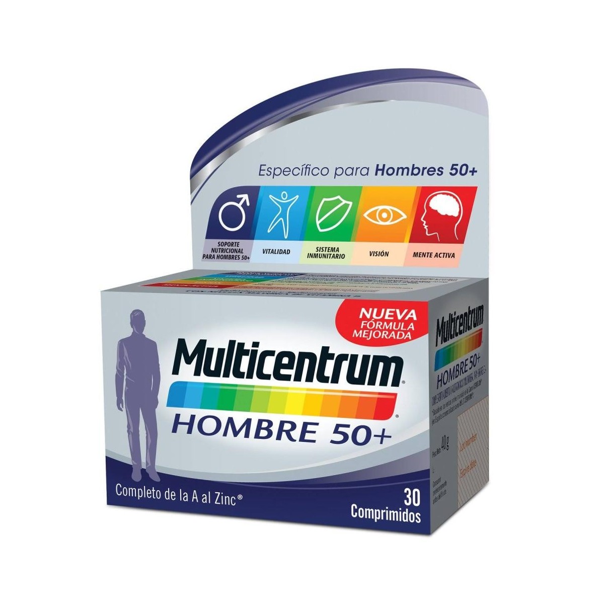 Multicentrum  30 Comprimidos Hombre 50