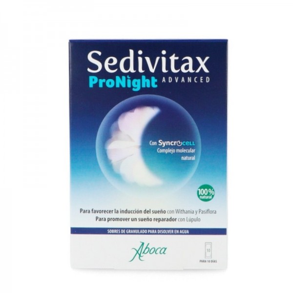 SEDIVITAX PRONIGHT ADVANCED 10 SOBRES
