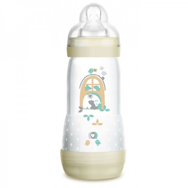 MAM BIBERON 4M BPA EASY START ANTICOLICO 320 ML MARFIL