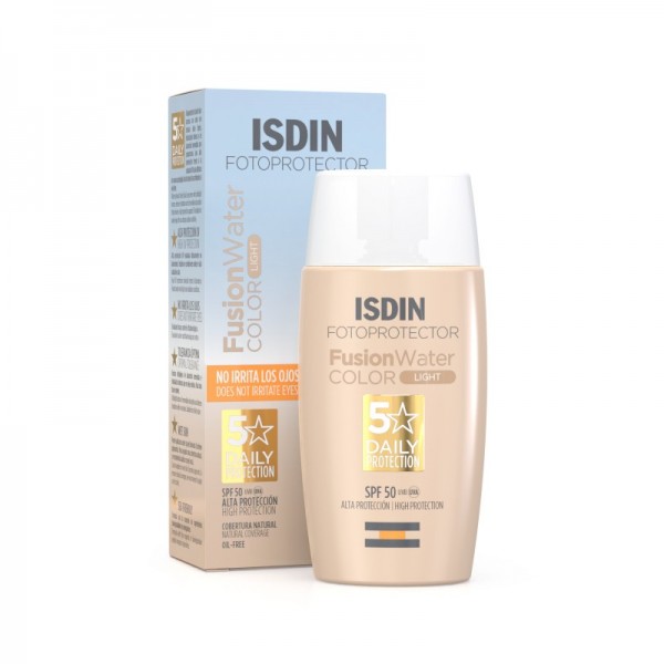 ISDIN FOTOPROTECTOR FUSION WATER TONO LIGHT SPF50 50 ML