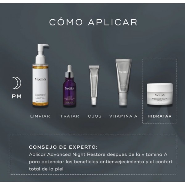 MEDIK8 ADVANCED NIGHT RESTORE CREMA 50 ML