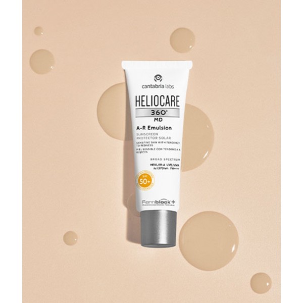 HELIOCARE 360º MD A-R EMULSION PIEL SENSIBLE ROJECES SPF 50+ 1 ENVASE 50 ML