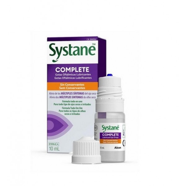 SYSTANE COMPLETE GOTAS OFTALMICAS LUBRICANTES SIN...