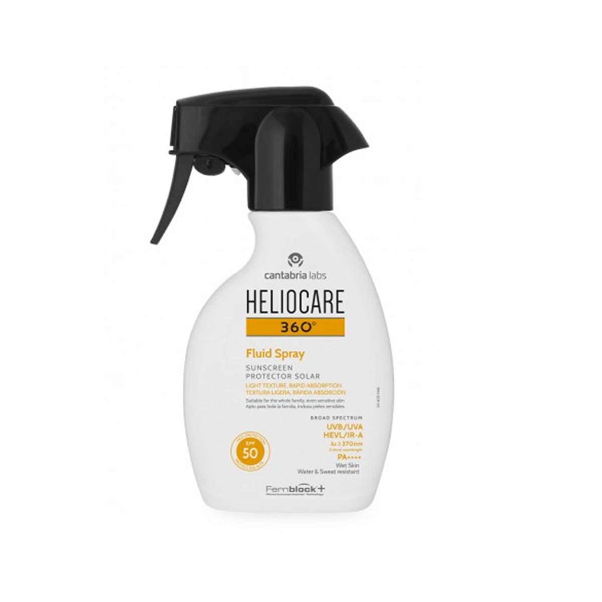 HELIOCARE 360 FLUID SPRAY SPF 50 1 ENVASE 250 ML