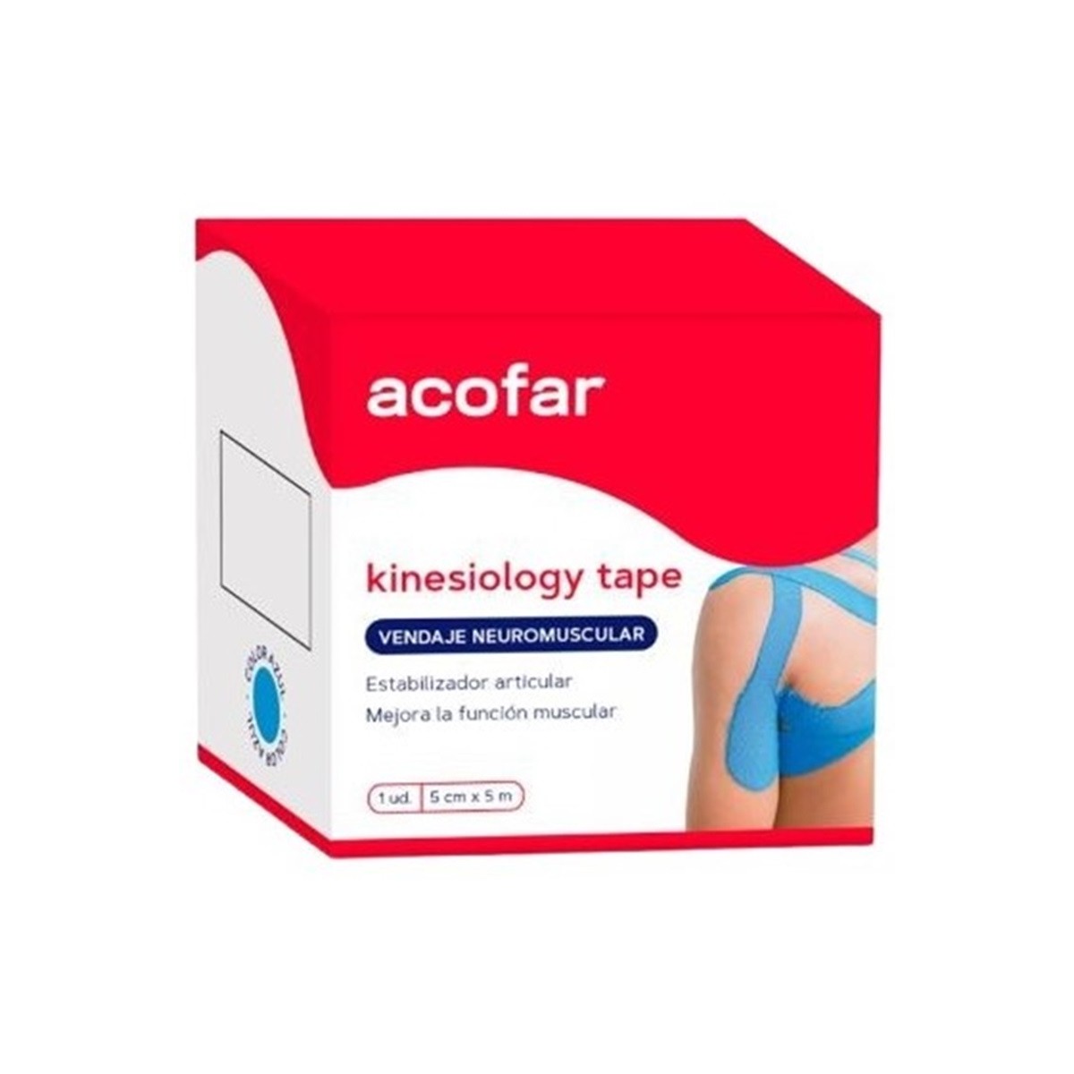 ACOFARSPORT KINESIOLOGY TAPE AZUL