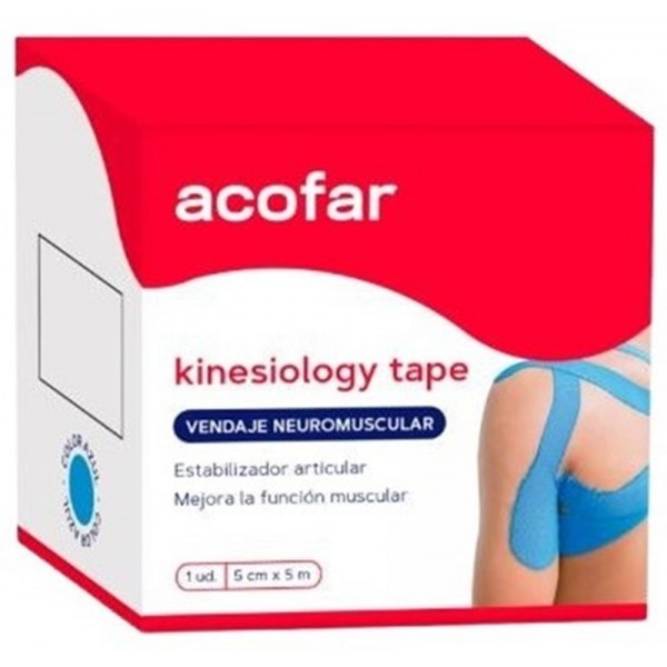 ACOFARSPORT KINESIOLOGY TAPE AZUL
