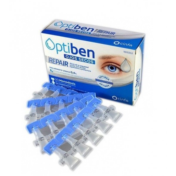 OPTIBEN OJOS SECO UNIDOSIS 20 UNID
