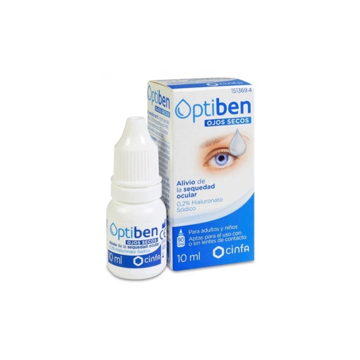 OPTIBEN OJOS SECOS GOTAS 10 ML