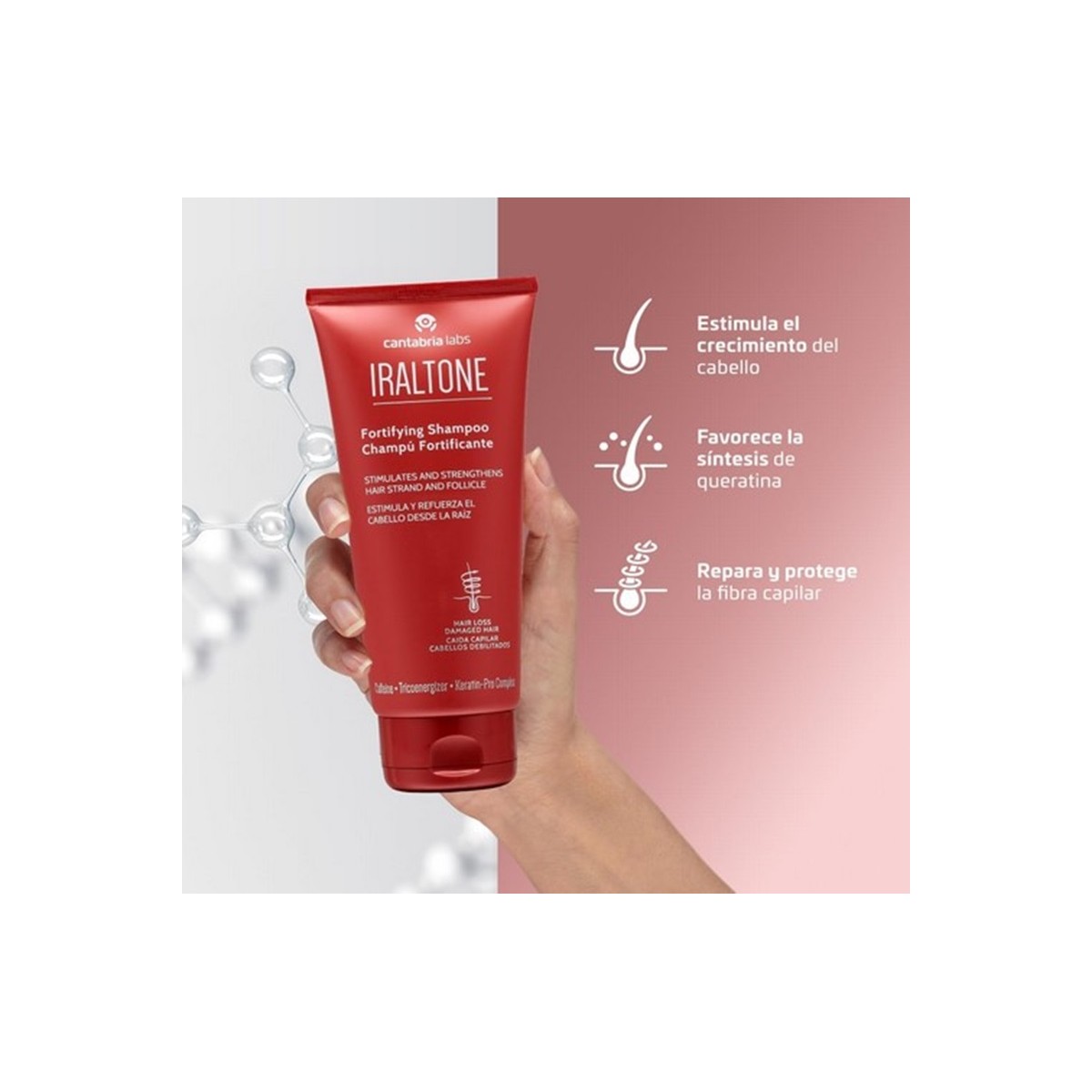 IRALTONE CHAMPU FORTIFICANTE  1 ENVASE 200 ML