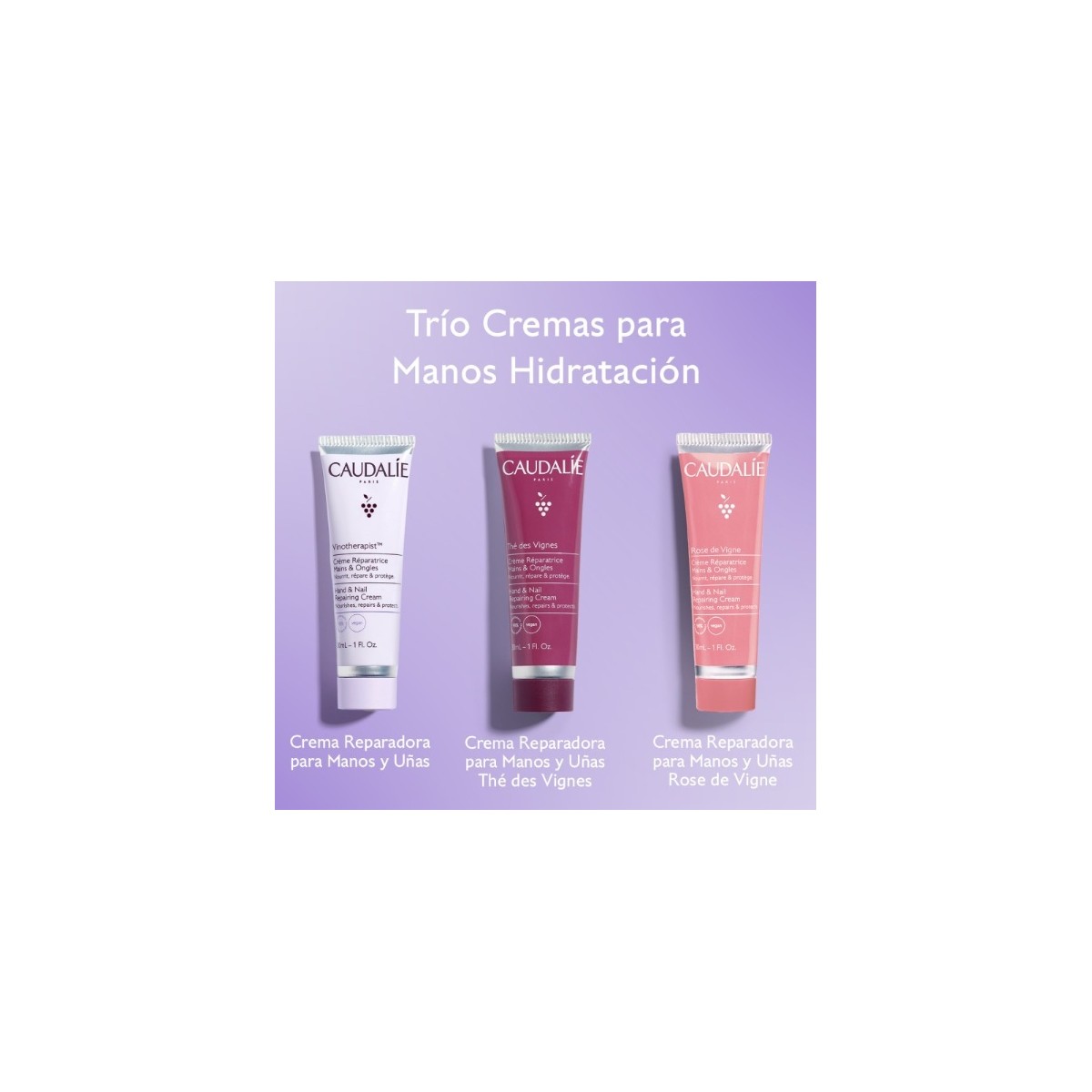 CAUDALIE COFRE 3 MINI TALLA CREMA DE MANOS