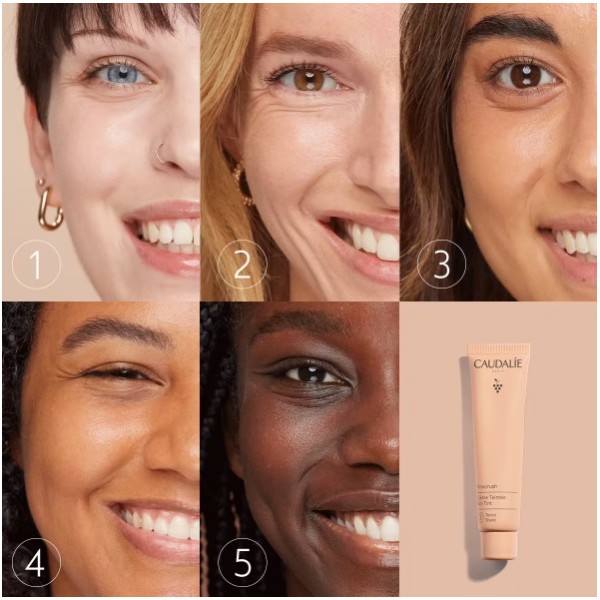 CAUDALIE VINOCRUSH TONO 4 CREMA CON COLOR 30 ML 2