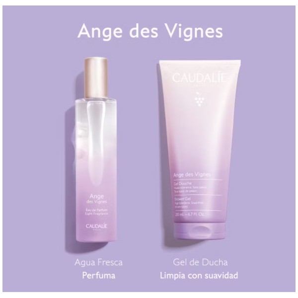 CAUDALIE COFRE ANGE DES VIGNES 50 ML + GEL DUCHA 2