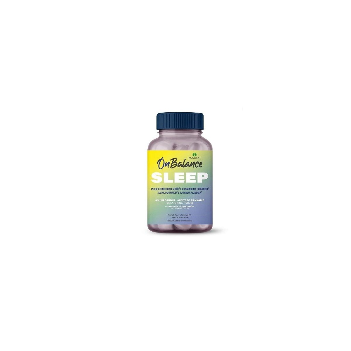AQUILEA ONBALANCE SLEEP  60 GOMINOLAS SABOR BANANA