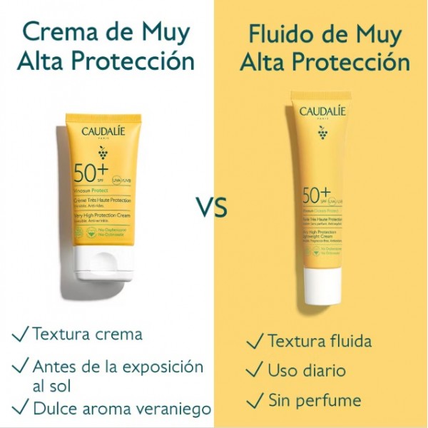 CAUDALIE VINOSUN PROTECT FACIAL CREMA 50SPF 50 ML
