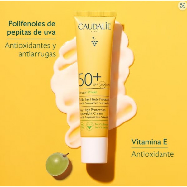 CAUDALIE VINOSUN 50+ OCEAN PROTECT FLUIDO 40 ML