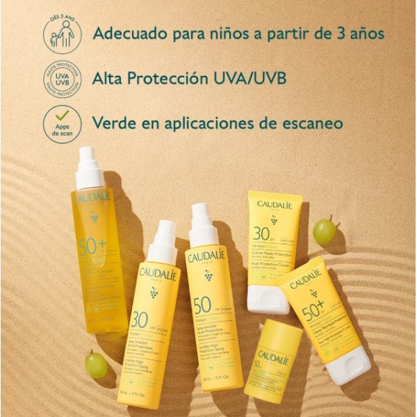 CAUDALIE VINOSUN 50+ OCEAN PROTECT FLUIDO 40 ML