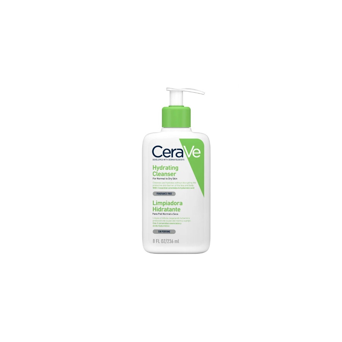 CERAVE LIMPIADORA HIDRATANTE  1 ENVASE 236 ML