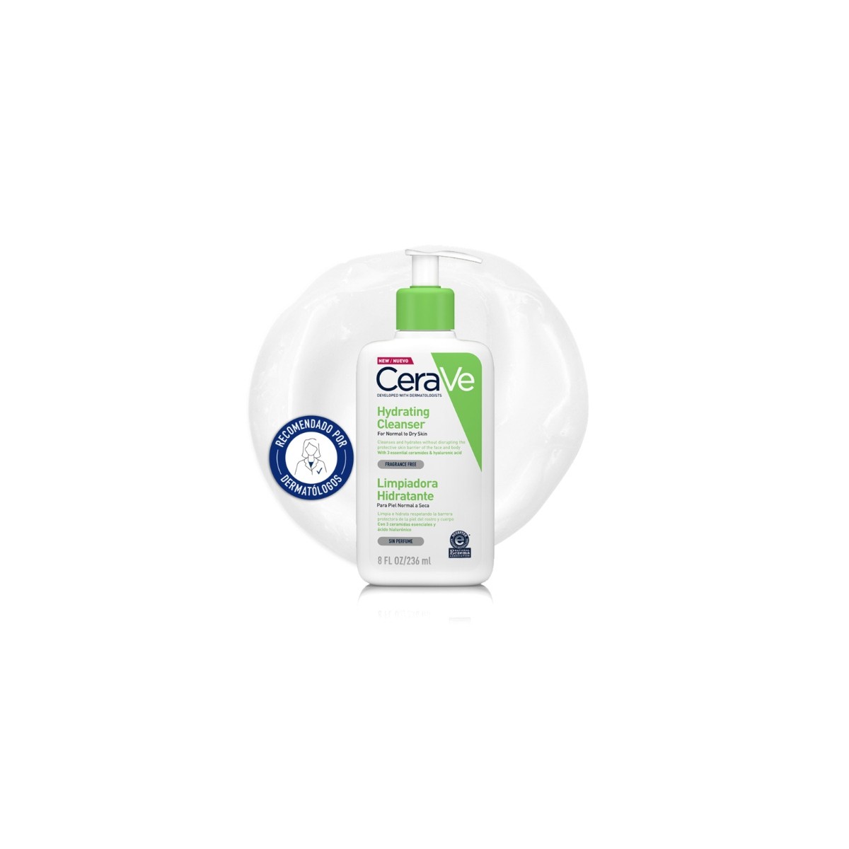 CERAVE LIMPIADORA HIDRATANTE  1 ENVASE 1000 ML