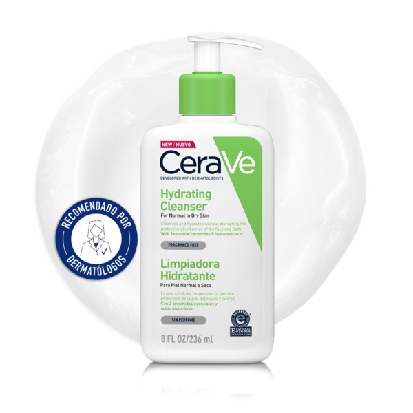 CERAVE LIMPIADORA HIDRATANTE  1 ENVASE 1000 ML