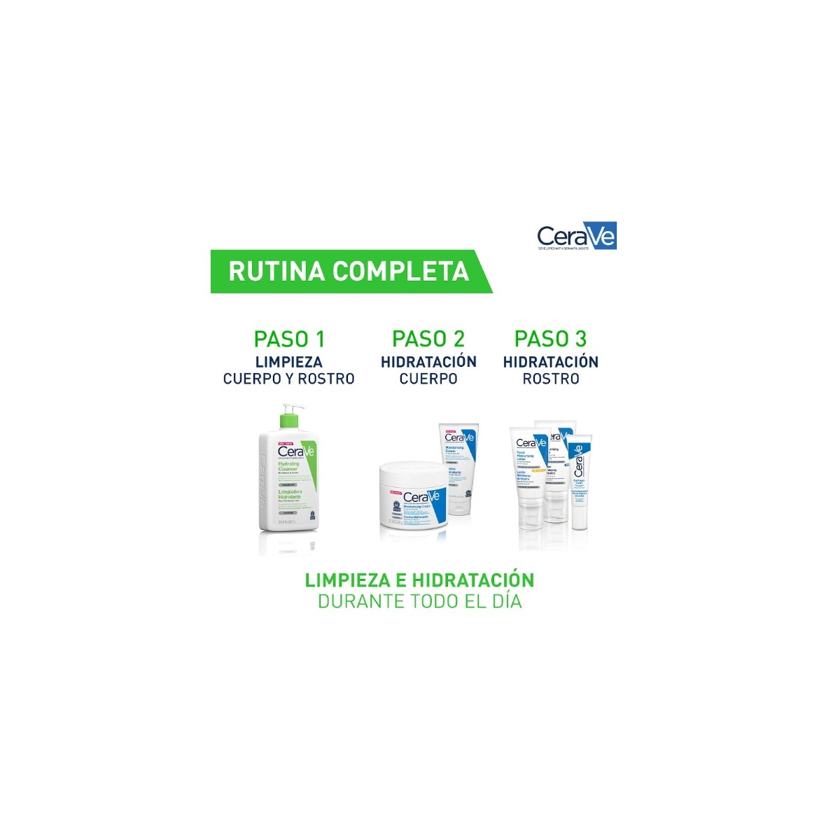 CERAVE LIMPIADORA HIDRATANTE  1 ENVASE 1000 ML