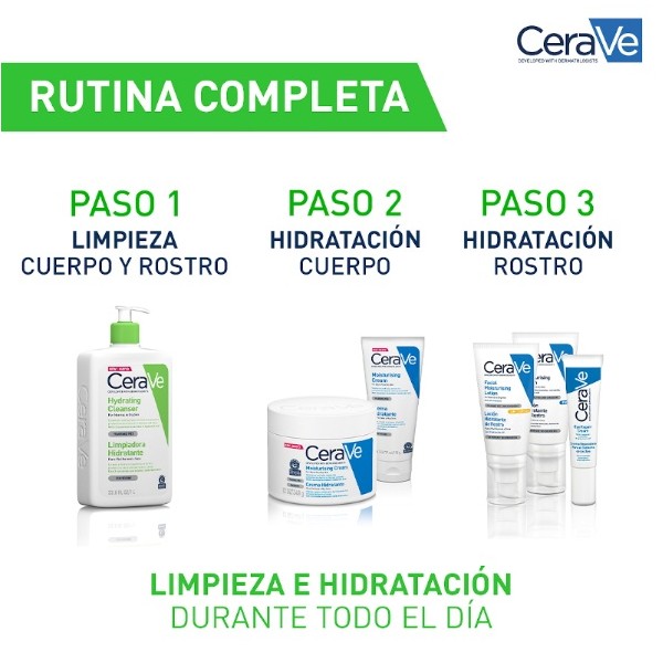 CERAVE LIMPIADORA HIDRATANTE  1 ENVASE 1000 ML