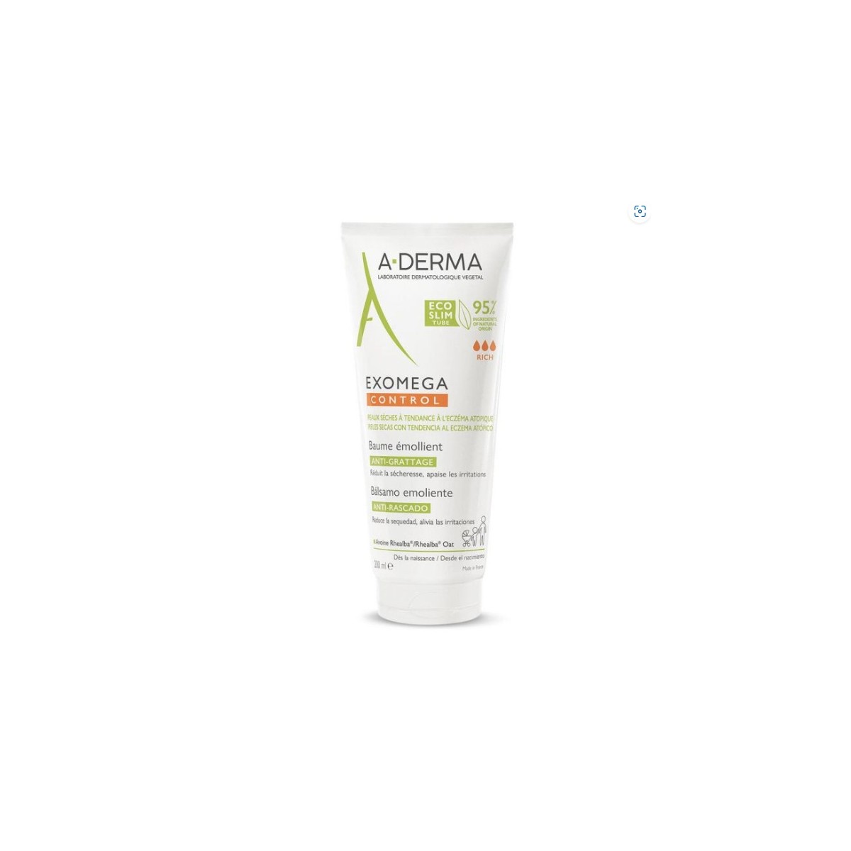 ADERMA EXOMEGA CONTROL BALSAMO EMOLIENTE  200 ML
