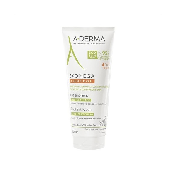ADERMA EXOMEGA CONTROL LECHE EMOLIENTE 200 ML