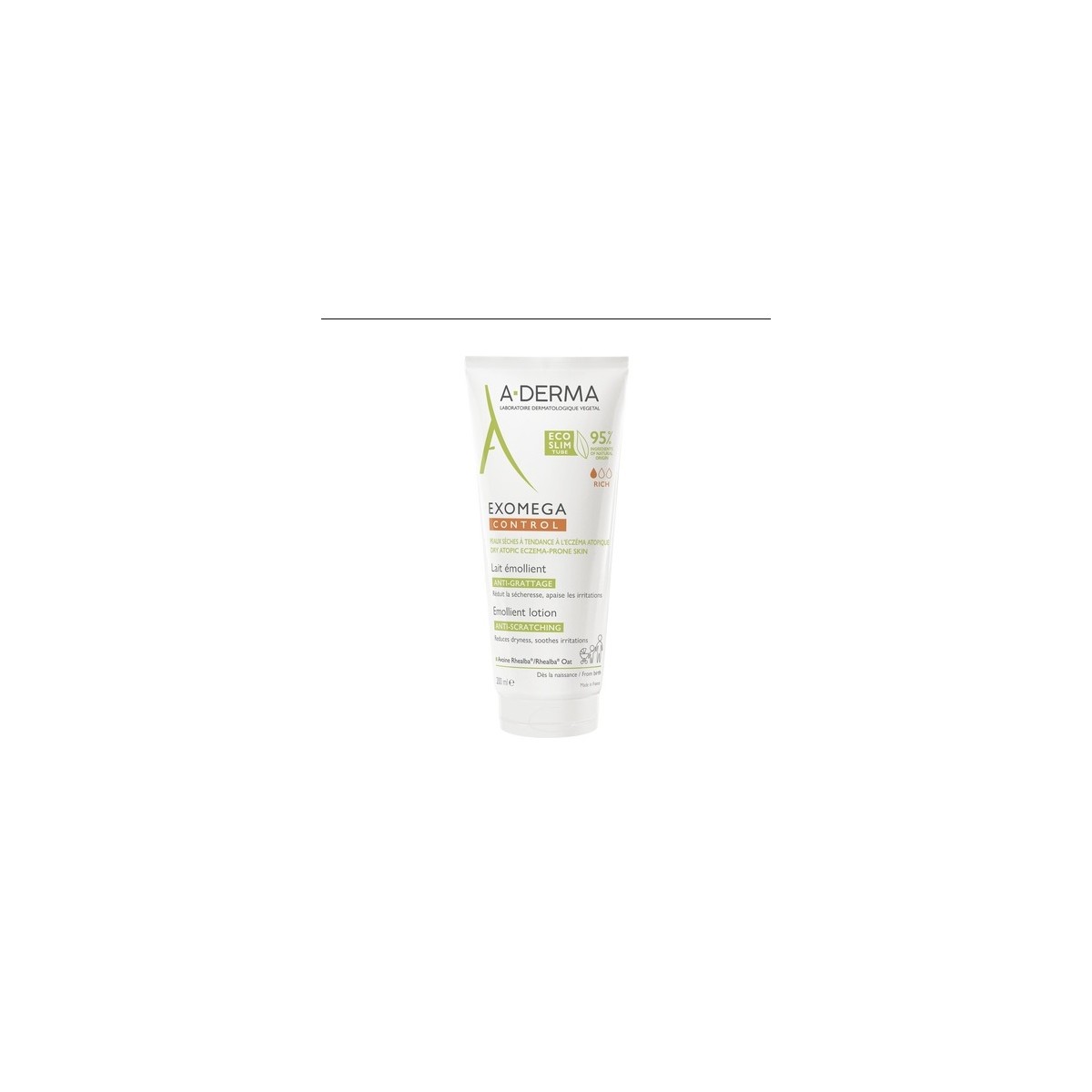 ADERMA EXOMEGA CONTROL LECHE EMOLIENTE 200 ML
