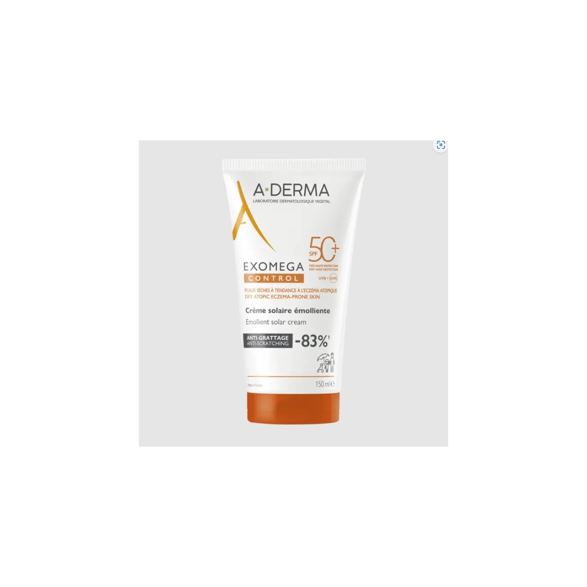ADERMA EXOMEGA CONTROL CREMA SOLAR EMOLIENTE...