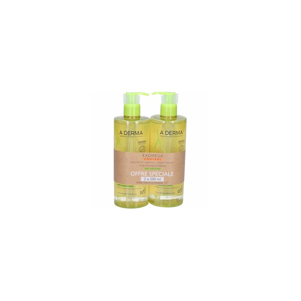 ADERMA EXOMEGA DUPLO ACEITE LIMPIADOR -30% 2º UNI