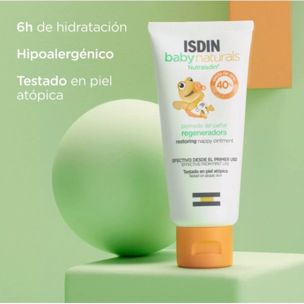 ISDIN BABY NATURALS NUTRAISDIN POMADA DEL PAÑAL REGENERADORA  1 ENVASE 50 ML