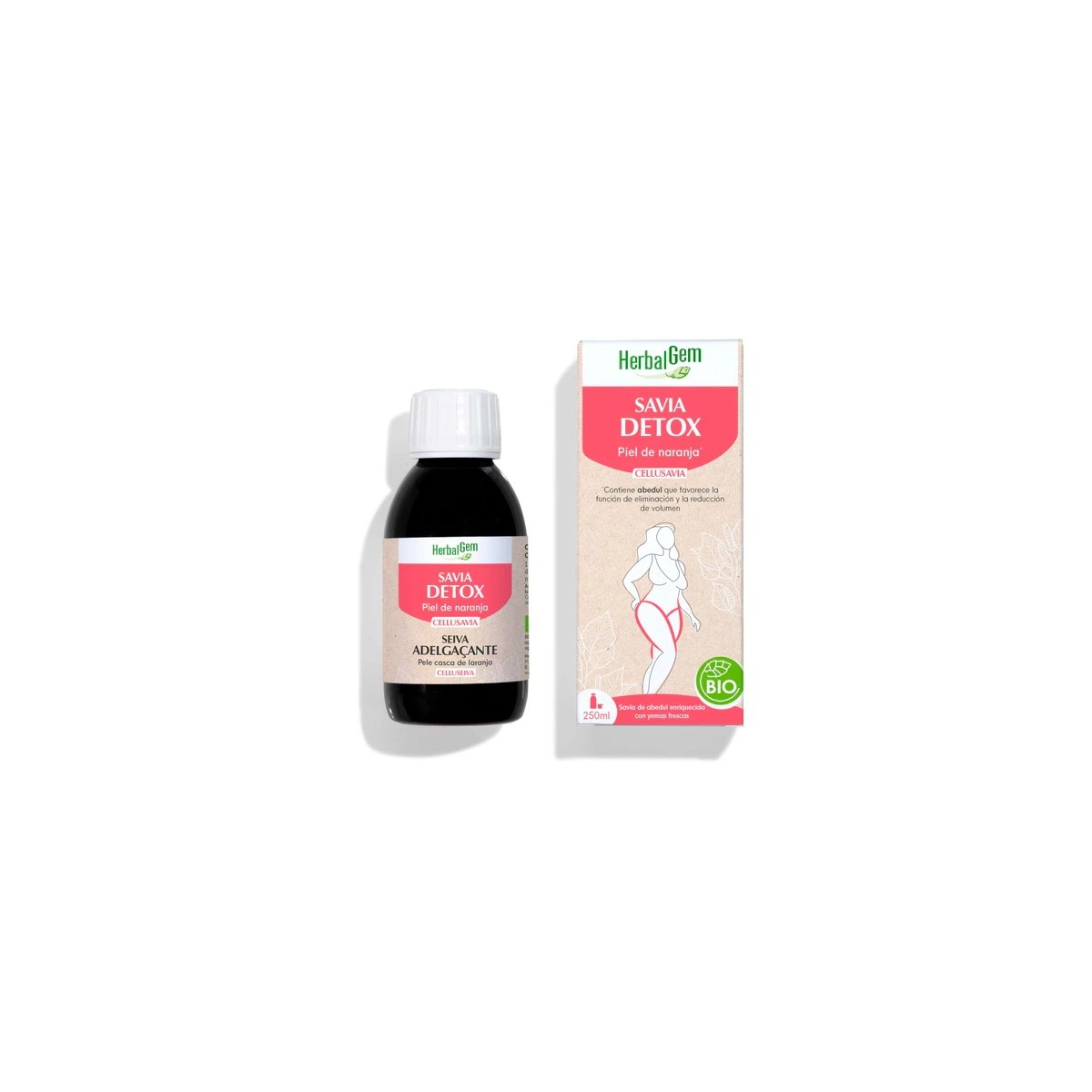 HERBALGEM CELLUSAVIA DETOX PIEL DE NARANJA 250 ML