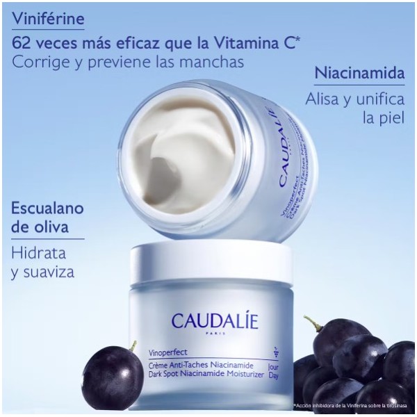 CAUDALIE VINOPERFECT CREMA RESPLANDOR ANTIMANCHAS 50 ML 2