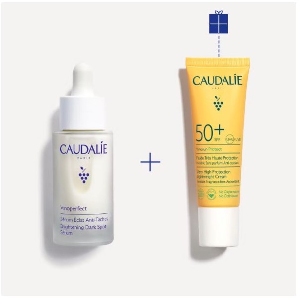 CAUDALIE VINOPERFECT COFRE SERUM + PROTECTOR SOLAR