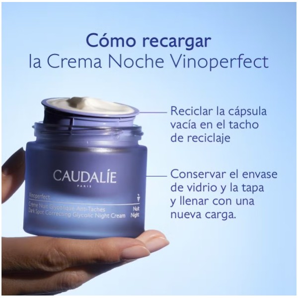 CAUDALIE VINOPERFECT RECARGA CREMA NOCHE 50 ML