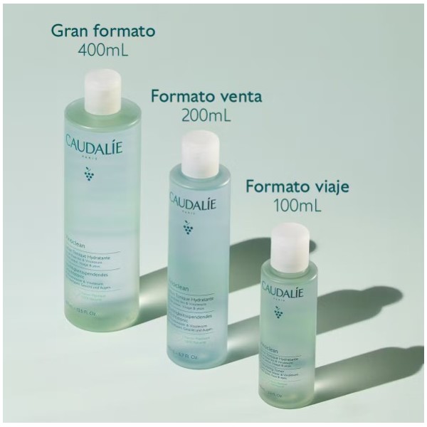 CAUDALIE VINOCLEAN LOCION TONICA HIDRATANTE 400 ML