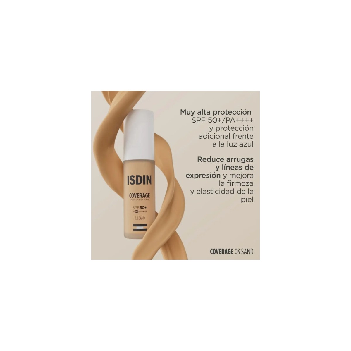 ISDIN COVERAGE  1 ENVASE 30 G COLOR 3.0 SAND