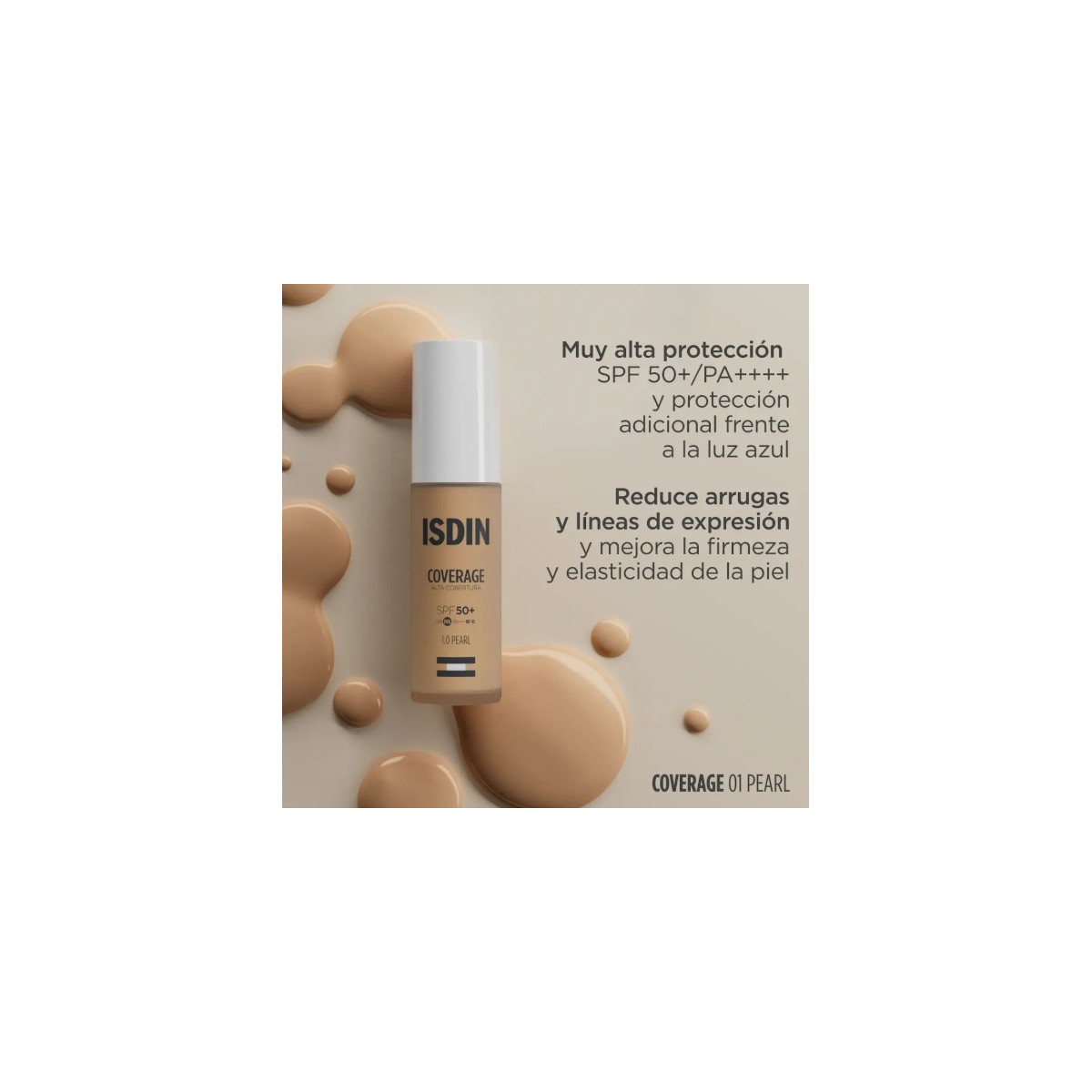 ISDIN COVERAGE  1 ENVASE 30 G COLOR 1.0 PEARL
