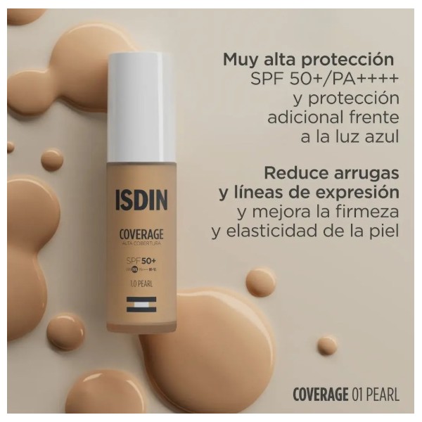 ISDIN COVERAGE  1 ENVASE 30 G COLOR 1.0 PEARL