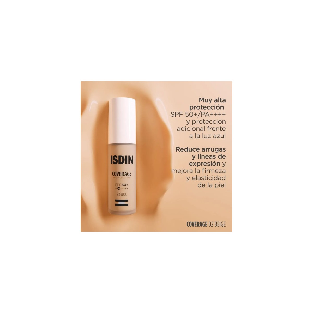 ISDIN COVERAGE  1 ENVASE 30 G COLOR 2.0 BEIGE