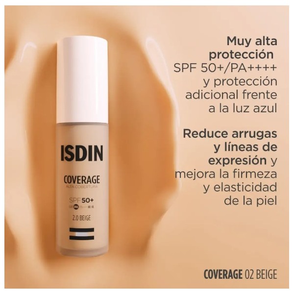ISDIN COVERAGE  1 ENVASE 30 G COLOR 2.0 BEIGE