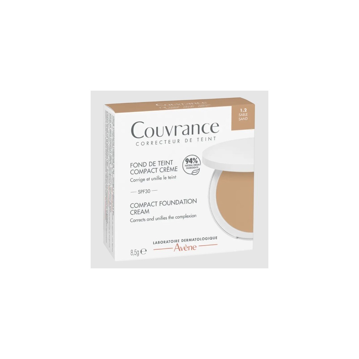 AVENE COUVRANCE CREMA DE ROSTRO COMPACTA SPF 30...