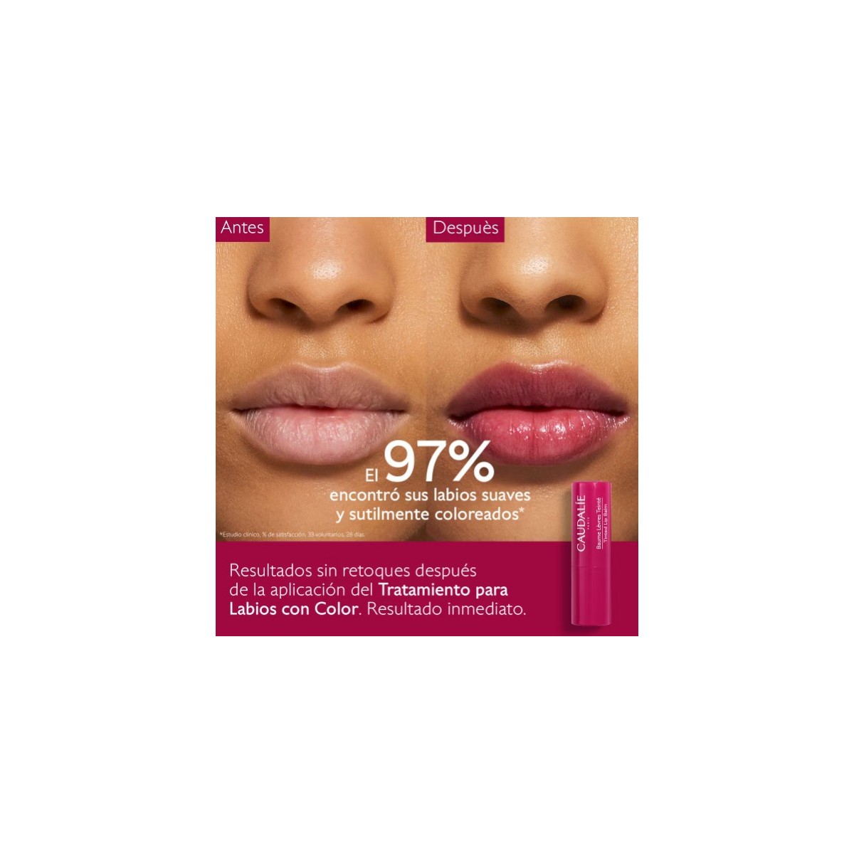 CAUDALIE CACAO HIDRATANTE CON COLOR 4.5 G
