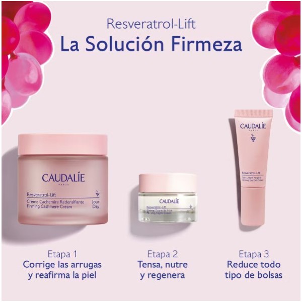 CAUDALIE COFRE RESVERATROL CACHEMIR + MINI TISANA + MINI CONTORNO