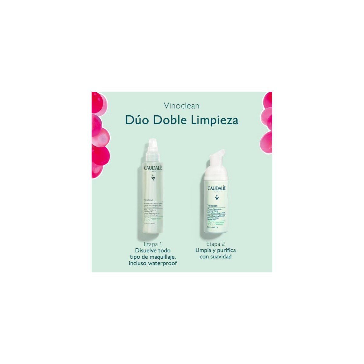 CAUDALIE COFRE DOBLE LIMPIEZA ACEITE...