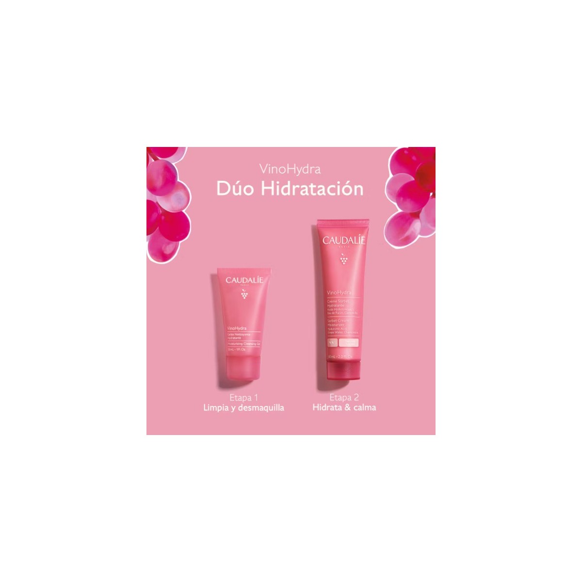 CAUDALIE COFRE VINOHYDRA SORBETE + GEL...