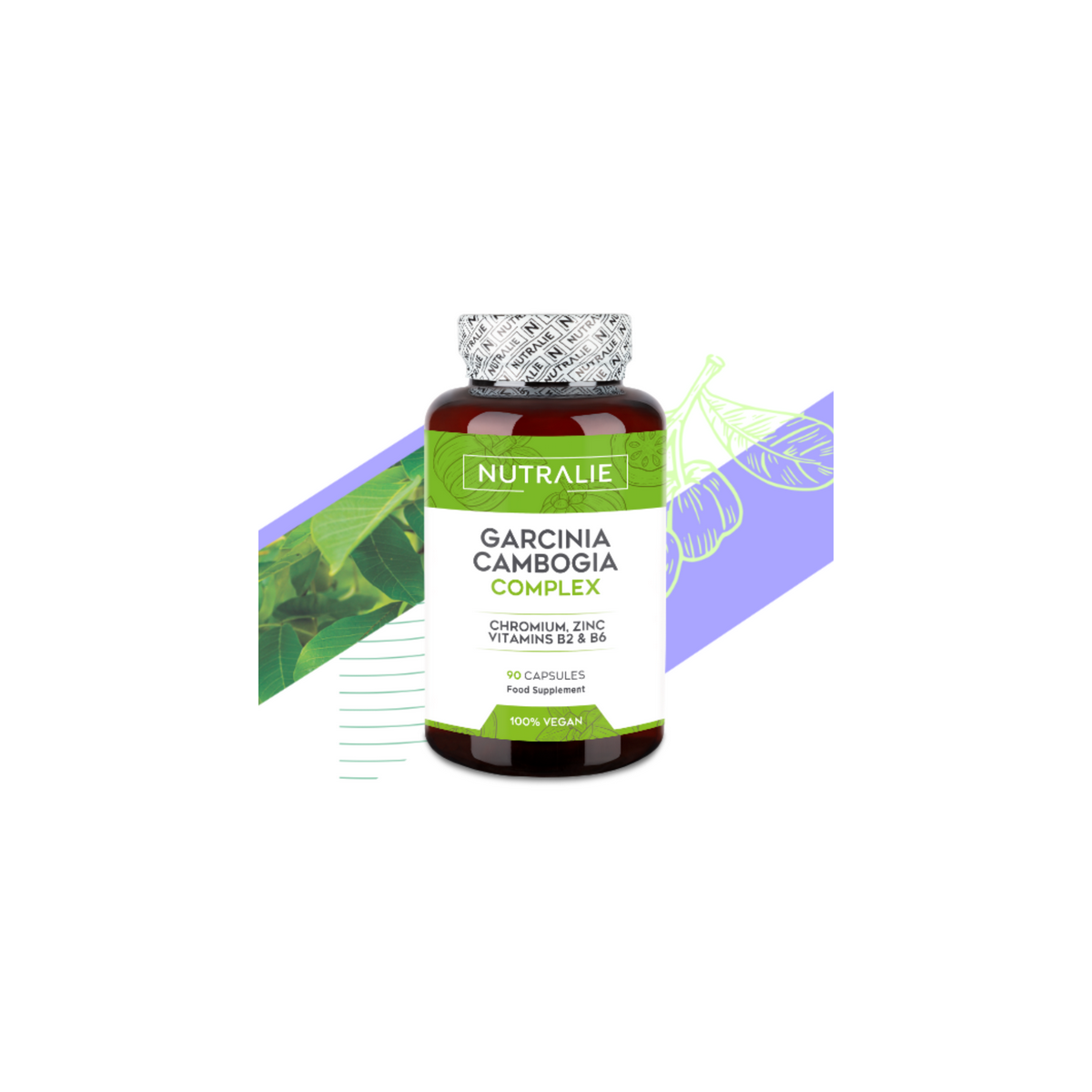 NUTRALIE GARCINIA CAMBOGIA COMPLEX  90 CAPSULAS