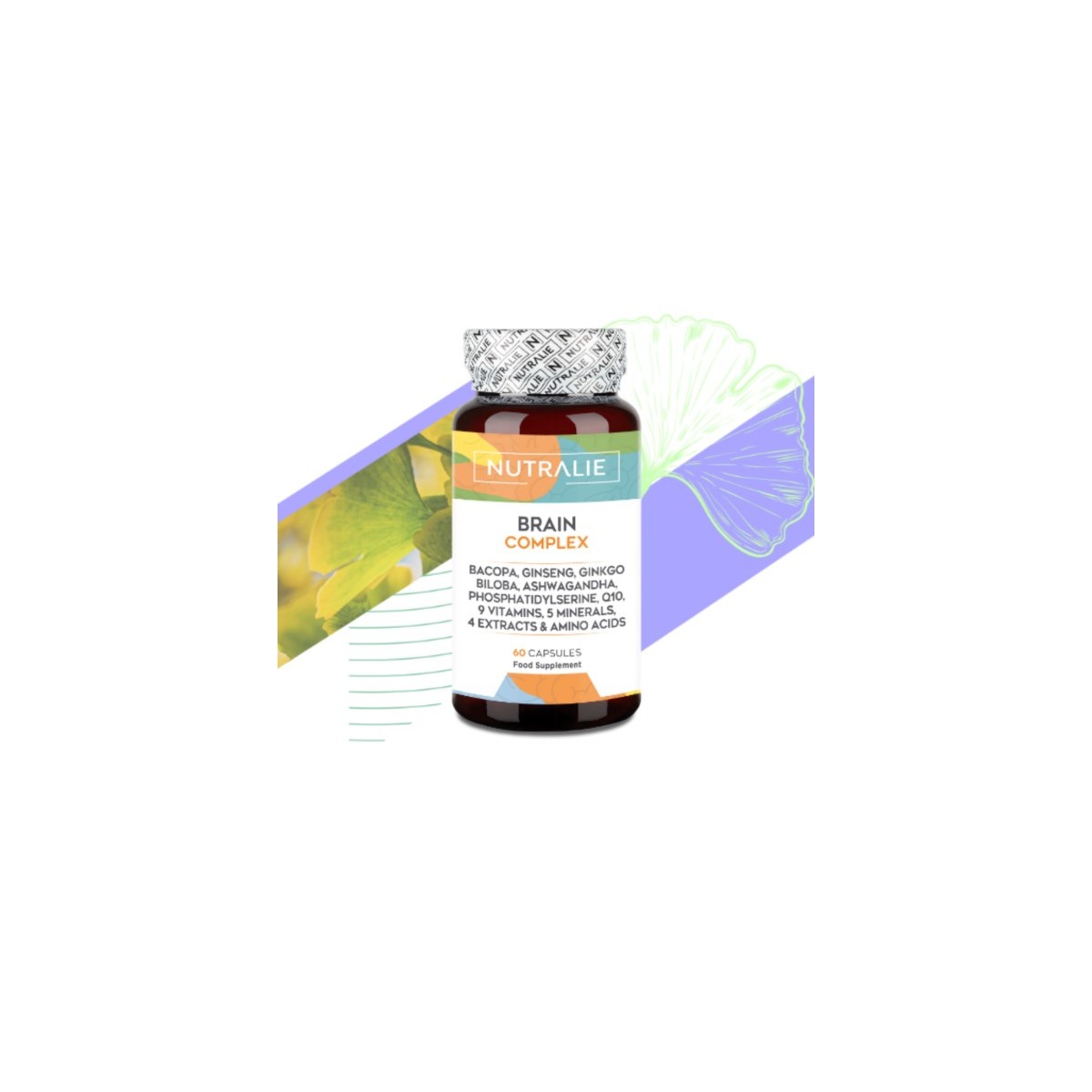 NUTRALIE BRAIN COMPLEX  60 CAPSULAS