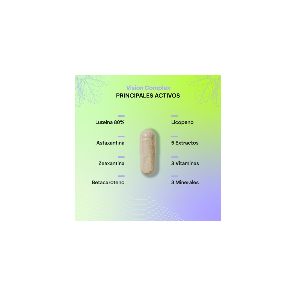 NUTRALIE VISION COMPLEX  60 CAPSULAS
