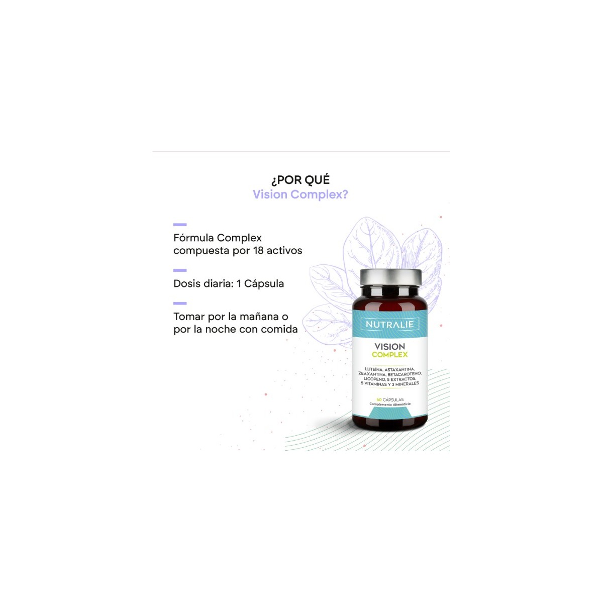 NUTRALIE VISION COMPLEX  60 CAPSULAS